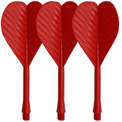 Image of TARGET Bulls Bar flights All in one dart &amp; stems (one unit) RED (3 Sets)