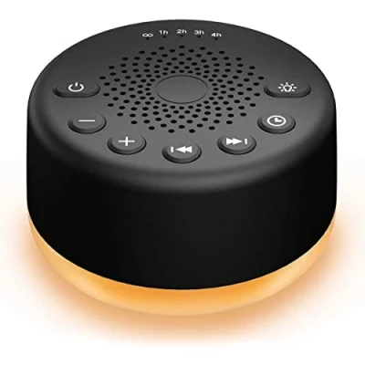 Image of White Noise Machine Easysleep Sleep Sound 25 Sounds 5 Timer 32 Volume Baby Kids Adults for Sleeping with 4 Adjustable Brightness
