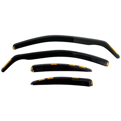 Image of HEKO 23267 Wind Deflectors Fits Mercedes C Class 2000 2007 4 Door Saloon (4 Pieces)