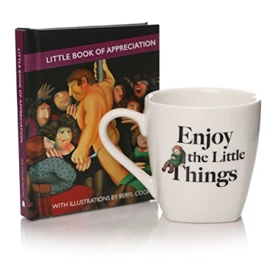 Image of Books Book &amp; Gift Sets Beryl Cook: Little of Appreciation Mini Espresso Cup Set