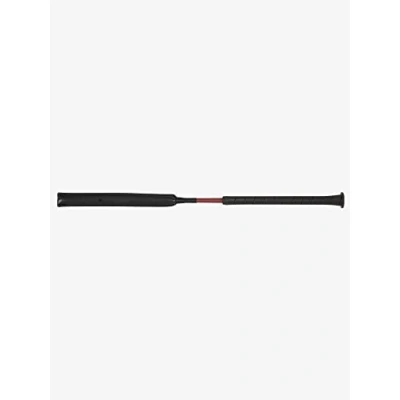 Image of LeMieux Jumping LeBaton Whip 57cm in Burgundy Horse Riding Crop for Equestrian Training Comfortable Soft PU Leather Stick with Shock Absorbing Pad