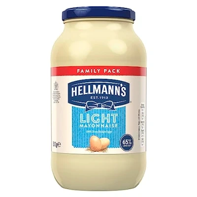 Image of Hellmann&#039;s light Mayonnaise made with 100% free range eggs mayo 65% less fat* 800 g