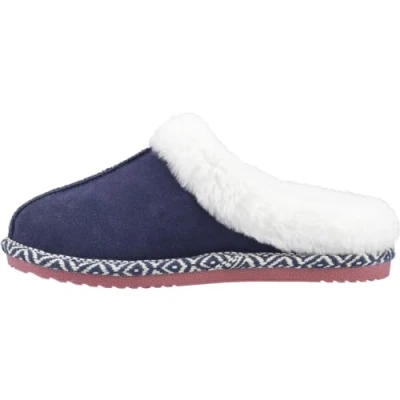 Image of Hush Puppies Women&#039;s Amara Slippers, Navy, 6 UK