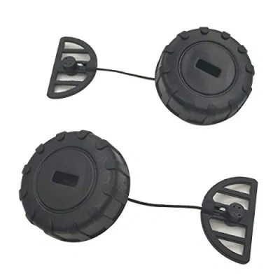 Image of Chainsaw Fuel Tank Cap for Stihl MS170 MS180 017 018 Saw Oil Cap, 2 pieces