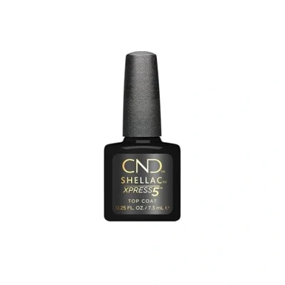 Image of CND Shellac Nail Polish Kit Brand Xpress5 Top Coat 7.3mL