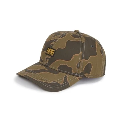 Image of G STAR RAW Men&#039;s Originals Baseball Cap, Multicoloured (Shadow Olive Island Camo D03219 D553 G739), One Size