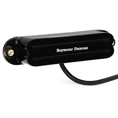 Image of Seymour Duncan SSHR 1N BLK Hot Rails Strat Neck, Medium, Black