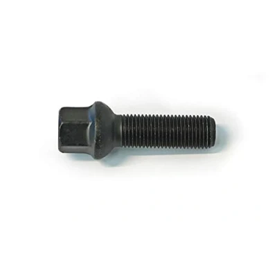 Image of H&amp;R Wheel Bolt Ball Seat R13 M14 x 1.50 Length 35 mm Black (Suitable for e.g. VAG)