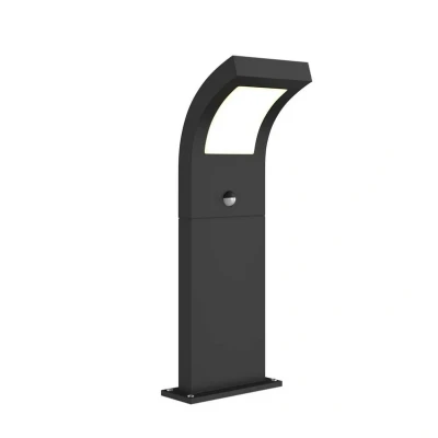 Image of Arcchio Advik LED path lamp, 60 cm, anthracite, aluminium, sensor