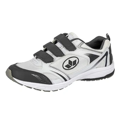 Image of Lico Men&#039;s Marvin V Running Shoes, White Gray Gray, 6.5 UK