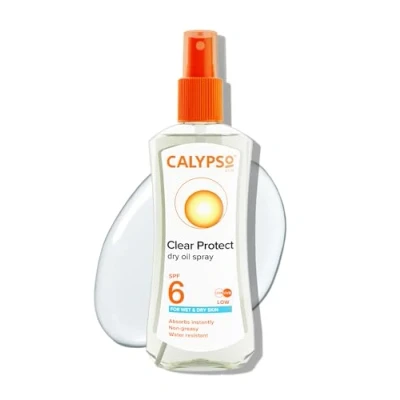 Image of Calypso Wet Skin Dry Oil Spray with SPF6, 200 ml