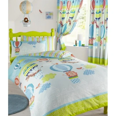 Image of Up In The Air Double Duvet Cover and Pillowcase Set