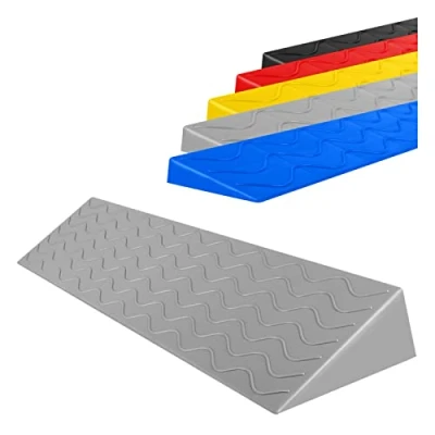 Image of SHEHello Indoor Threshold Ramps for Doorways Curb Ramp Portable Wheelchair Step Mat 1 10cm Rise Channel Sweeping Robot, Bicycles, Scooters, Luggage, Electric Vehicles