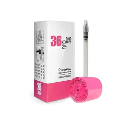 Image of RIDENOW TPU Road Camera 700/18C 32C.Light 36g Fine Valve Presta (65mm)