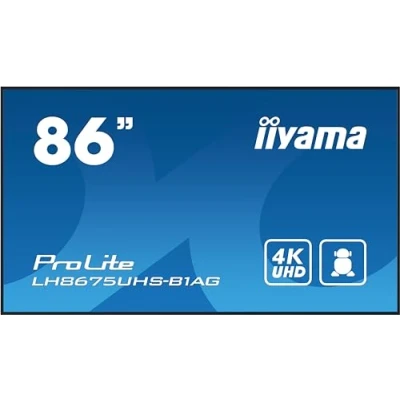 Image of iiyama ProLite LH8675UHS B1AG 217cm (85.6&quot;) 4K UHD Signage Monitor HDMI/DP