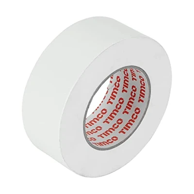 Image of TIMco HDCTWHITE Heavy Duty Cloth Tape 50mm x 50m White