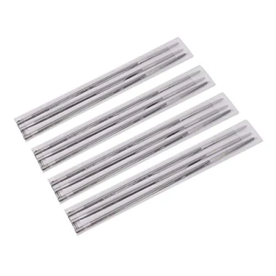Image of Duokon 12Pcs Round Chainsaw Sharpening Files, Outdoor Chain File Tool Woodworking Accessories 4mm 5/32in