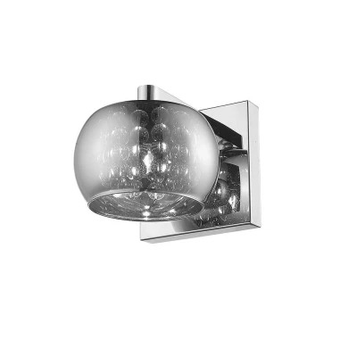 Image of Deni 1 Light Chrome Wall