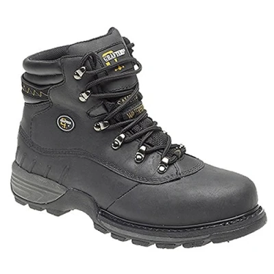 Image of Grafters Precision WATERPROOF Safety Boots Mens Black Size UK 12
