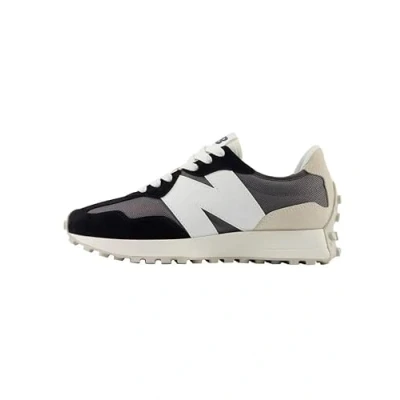 Image of New Balance Men&#039;s 327 Sneaker, Black, 5.5 UK