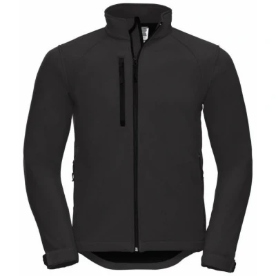 Image of Russell Mens Water Resistant &amp; Windproof Softshell Jacket (XS) (Black)