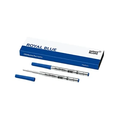 Image of Montblanc REFILL BP M 2x1 ROYAL BLUE PF brand