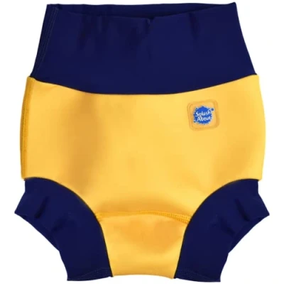 Image of Splash About Happy Nappy, Yellow &amp; Navy 3 6 Months