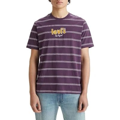 Image of Levi&#039;s Men&#039;s Ss Relaxed Fit Tee T Shirt, Tassle Hortensia, M