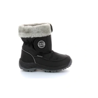 Image of Kickers Jumpsnow WPF Winter boots for kids, Size: 4.5K/5K, Noir Imitation leather/ textile