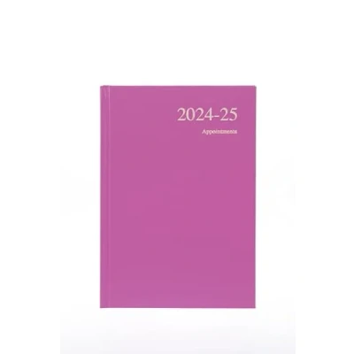 Image of Collins Essential A5 Academic Year 2024 25 Day a Page Diary Dark Blue Mid Planner for Students and Teachers ESSA51M.63 2425 July to 2025, 821161