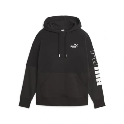 Image of PUMA POWER Colorblock High Neck Hoodie Winterized