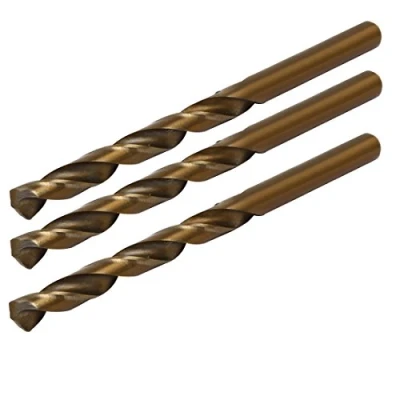 Image of Sourcingmap 6.9mm Drilling Dia Straight Shank High Speed Steel Cobalt Metric Twist Drill Bit for Hardened Metal, Stainless Steel, Cast Iron and Plastic 3pcs