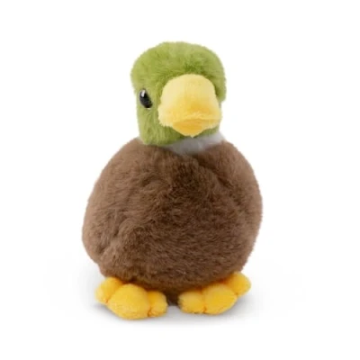 Image of Living Nature SMOLS Mallard Duck Plush Toy Soft Gift For Kids Naturli Eco Friendly