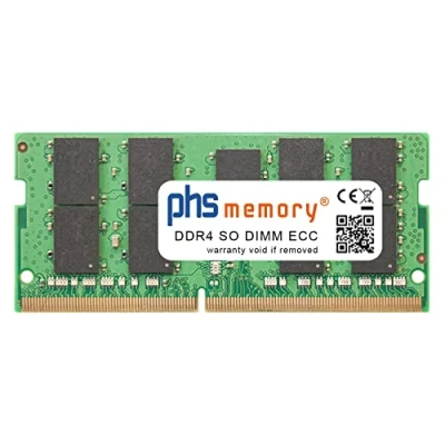 Image of PHS Memory 16 GB RAM Module for Synology DiskStation DS1621+ DDR4 SO DIMM ECC 2666MHz PC4 2666V P