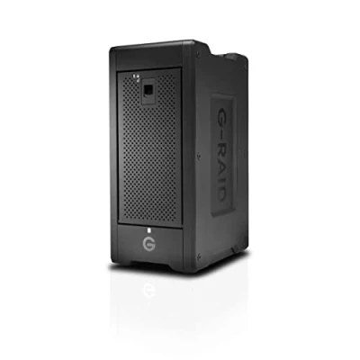Image of SanDisk Professional 48TB G RAID SHUTTLE 8 Enterprise class bay External Hard Drive; Ultrastar drives inside, Thunderbolt 3 and USB C, Transportable, hardware RAID; up to 1900MB/s read