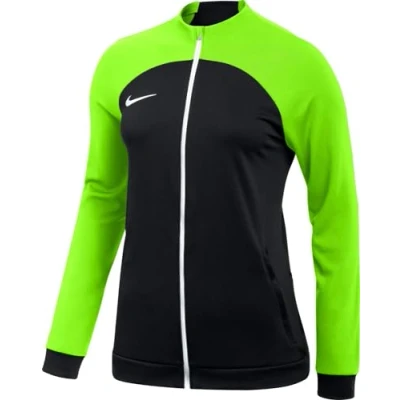 Image of NIKE DH9250 010 W NK DF ACDPR TRK JKT K Jacket Women&#039;s BLACK/VOLT/WHITE Size M