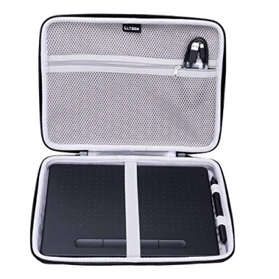 Image of LTGEM Tablet Case for Wacom Intuos Medium Bluetooth Graphics Drawing fits Model # CTL6100 Hard Protective Cases Travel and Home Storage