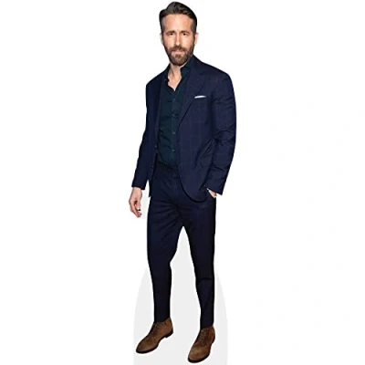 Image of Ryan Reynolds (Dark Suit) Mini Size Cutout