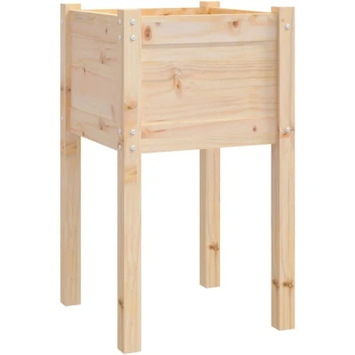 Image of vidaXL Garden Planter 50x50x70 cm Solid Pinewood
