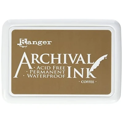 Image of Ranger AIP 31451 Coffee Archival Ink Pad, Brown