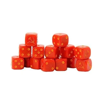 Image of Warlord Games Bolt Action, Soviet Union D6 (16) Dice
