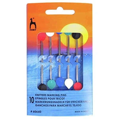 Image of Pony Marking Pins, Alloy Steel, Multi Colour, 8 x 2.8 13 cm