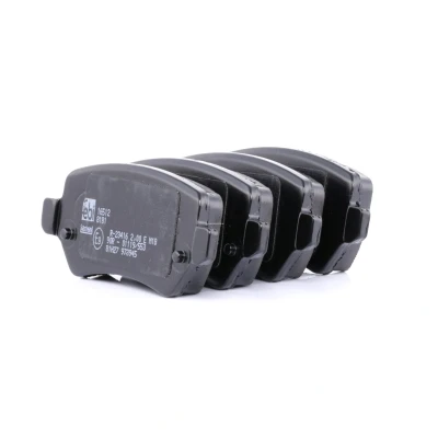 Image of 093170602, 093176118, 093179164, 093188727, 93188727 Brake pad set FEBI BILSTEIN 16512 VAUXHALL: Zafira Mk1, Astra Mk5, Mk5 Sport Hatch