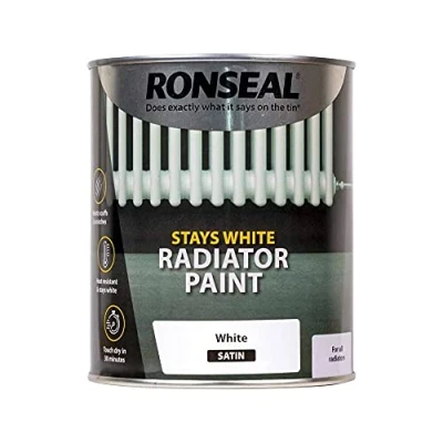 Image of Ronseal One Coat Radiator Paint Gloss 750ml