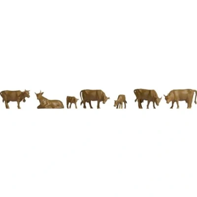 Image of Noch 18216 Cows, Brown, Colourful