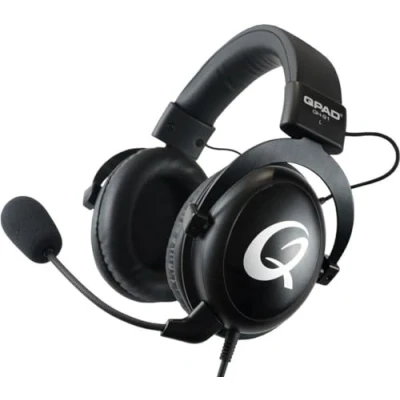Image of QPAD QH 92 High End Stereo Gaming Headset, Closed Ear, Noise Cancelling detachable Microphone, Multiplatform PC