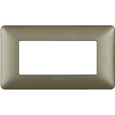 Image of BTicino AM4804MSL Matix Frame for 4 Switches