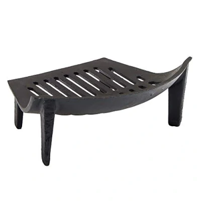 Image of Fire Vida Cast Iron Grate, Metal, Black