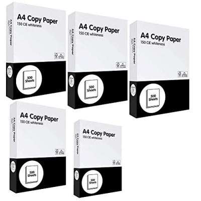 Image of Wellpack Europe 50 x REAMS A4 Paper Printer Copier Multipurpose White Laser Inkjet (50 Box (25000 Sheets)