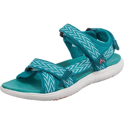 Image of McKinley Women&#039;s Sportovado Trekking Sandals, Blue Aqua White, 3.5 UK